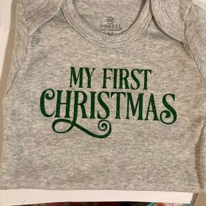 Custom baby onesies in time for Christmas!